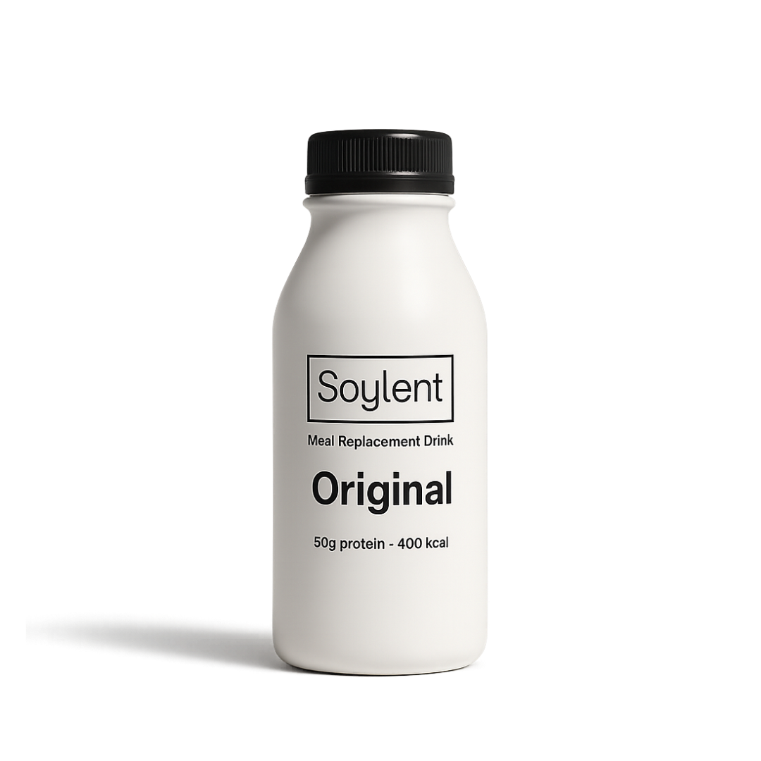 Soylent Original meal replacement drink product shot